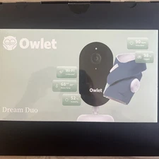 Owlet - Dream Duo (Gen 3) All-in-One Smart Baby Monitoring with Sock & 2K H...
