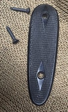 Vintage Plastic Buttplate Remington W Screws 25d