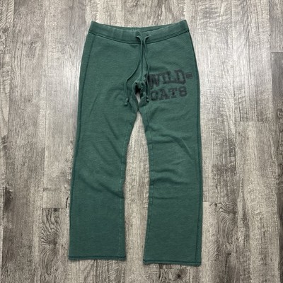 Y2K Mossimo Flare Boot Cut Sweatpants Green Medium