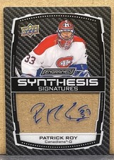 2023-24 Upper Deck Engrained - PATRICK ROY - Synthesis Signatures Autograph AUTO