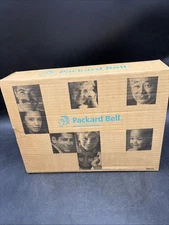 Packard Bell Multimedia CRT Computer Monitor Speakers in Original Box Black NEW