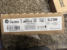 Allen-Bradley 1746-OW16 SLC 500 Ser C Output Module PLC Read Description