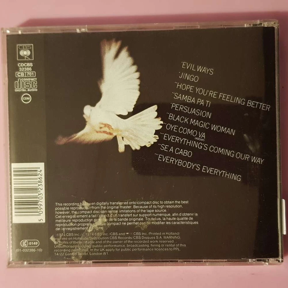 SANTANA Greatest Hits DADC Austria EX/EX (CD) - Bild 4 von 4