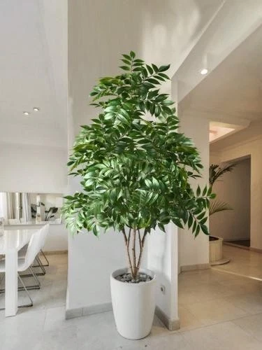 Large 120cm Artificial Plant for Living Room Office Bedroom Decor No Pot - Image 2 of 4