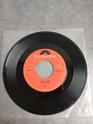 Cream I Feel Free / N.S.U. Vinyl Single