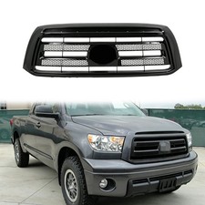 For 2010 2011 2012 2013 Toyota Tundra Black Grill Front Bumper Upper Grille
