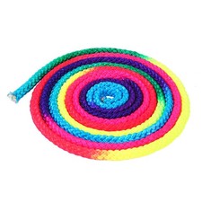 Gymnastics Rope Rhythmic Competition Arts Rainbow Solid Skipping Exercise