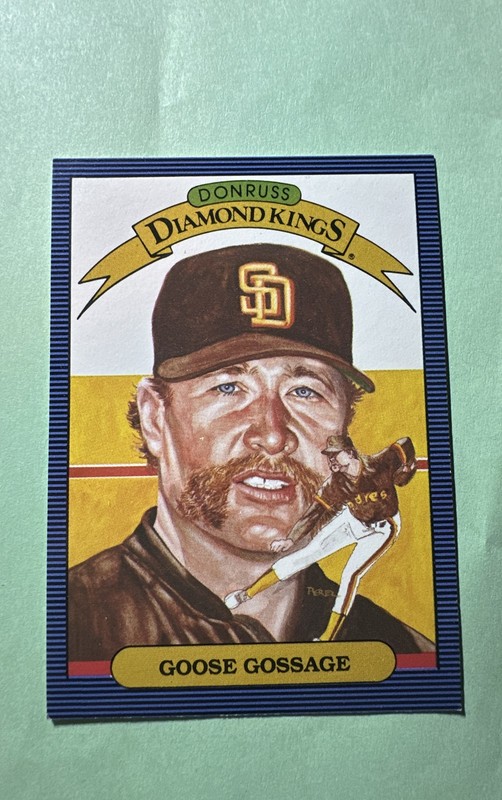 1986 Leaf - Diamond Kings Rich Gossage #2
