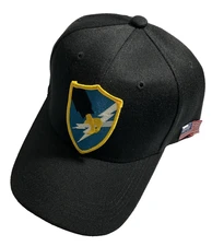 U.S. ARMY - ARMY SECURITY AGENCY (ASA) Military Ball Cap - BLACK