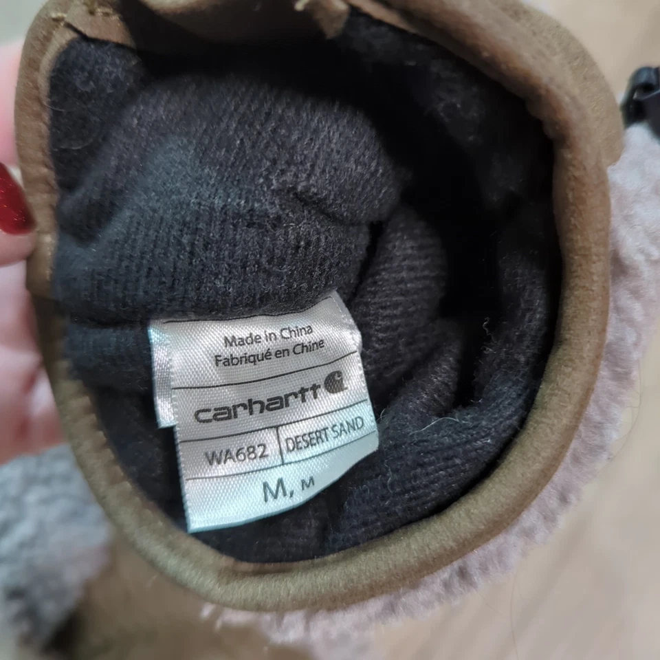 Carhartt Womens Medium Insulated Sherpa Gloves FastDry Lining Wicking Technology - Image 3 of 3