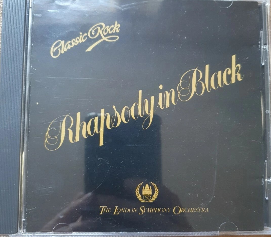 The London Symphony Orchestra : Classic Rock- Rhapsody In Black (CD) CD