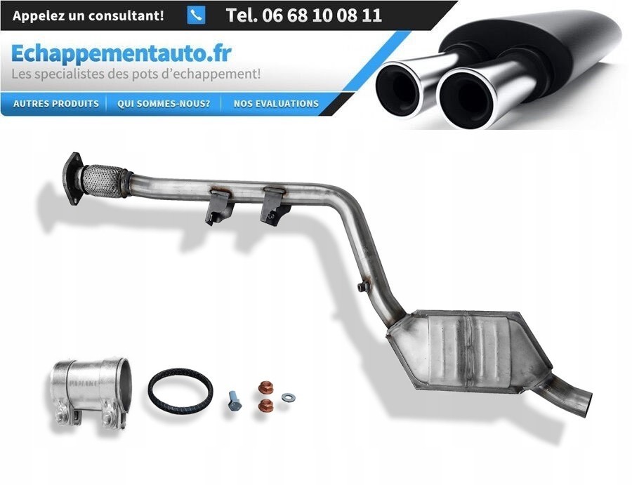 Catalyseur BMW E87 E81 idéal pour passer le contrôle technique 1.6i 2.0i