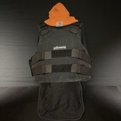 US Armor Bullet Proof Vest Size Large Ballistic Level 2 II USA Made Concealable