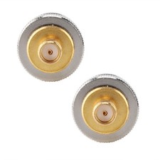 2x UHF Female S0239 To SMA F Adapter RF Coaxial Adapter Converter Connector