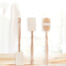 Wooden Long Handle Bath Loofah Massage Brush BATHROOM DECONSTRUCT PURIFICATION