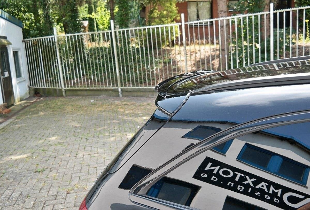 Spoiler cap Mercedes C-Class S205 63AMG Estate noir brillant pour tuning - 2
