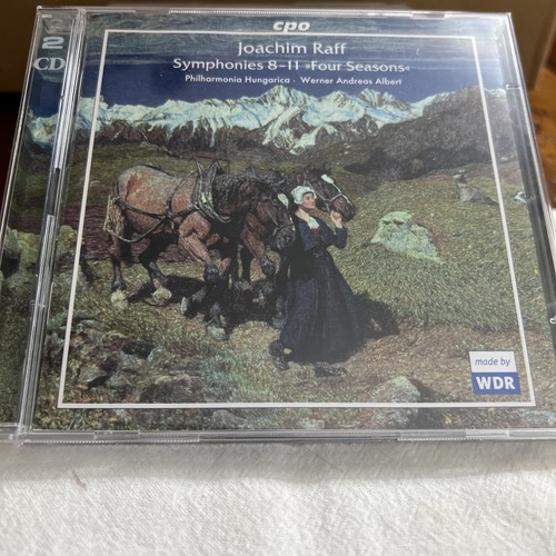 Joachim Raff: Symphonies 8-11, Albert / Philharmonia Hungaria, 2 CDs 2004 CPO