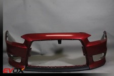 08-15 Mitsubishi Lancer Evolution Evo X Front Bumper Red Oem 79
