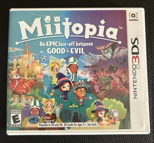 Nintendo Miitopia Nintendo 3DS | Manual Included | amiibo Compatible
