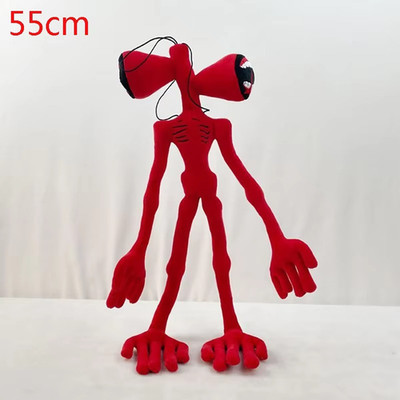 Large Siren Head Plush Toy 55CM Bendable Horror Stuffed Doll Scary Plush Figure