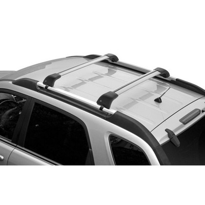 DACHTRÄGER ALUMINIUM NORDRIVE MIT SCHLOSS EVO 6 AB 2024 - MIT RELING