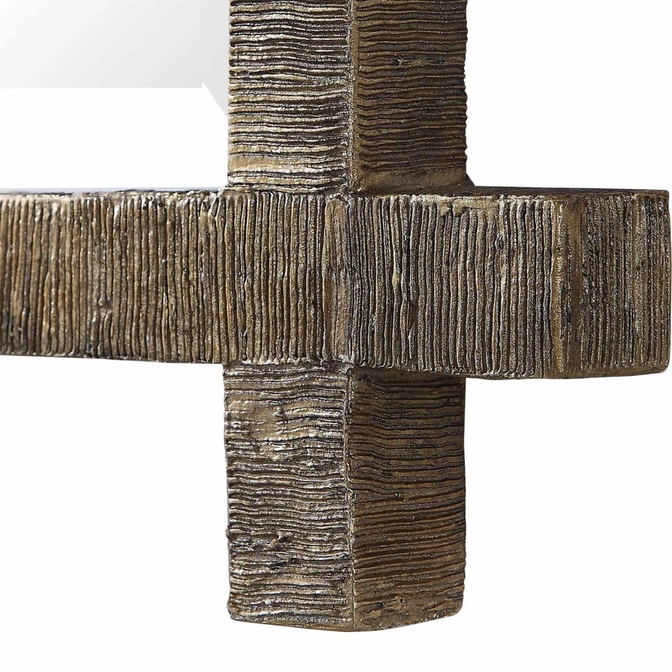 Moldura retangular Uttermost 09548 Abanu 30" L x 39-3/4" H - Ouro - Imagem 3 de 4