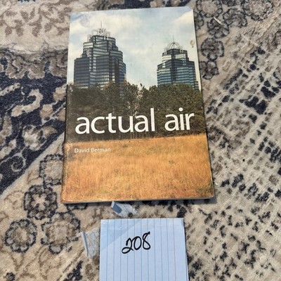 Actual Air by David Berman (2000, Trade Paperback)