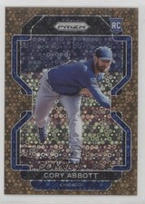 2022 Panini Prizm Tier II Bronze Donut Circle Prizm 14/40 Cory Abbott #181 0it8