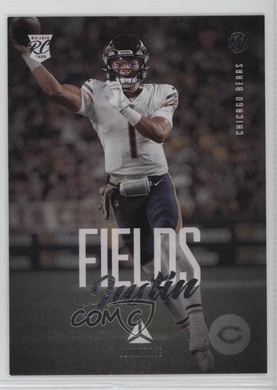 2021 Panini Chronicles Luminance Update Rookies Justin Fields #203 0c4