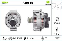 439619 Valeo Generator FüR MERCEDES-BENZ,MERCEDES-BENZ (Fjda)
