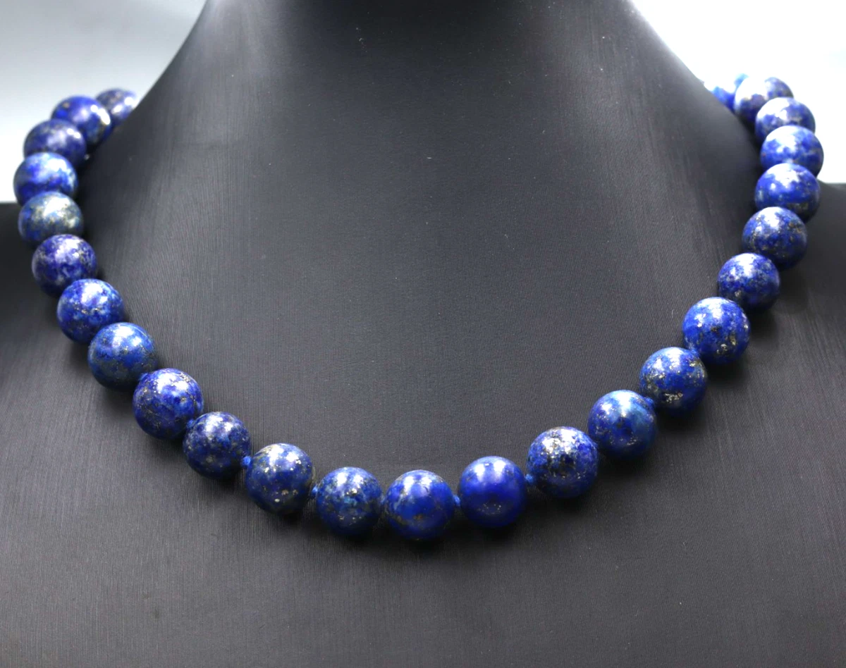 Pendentif Vintage Globe Terrestre Or Et Lapis-lazuli - Monture Or Jaune, Neuf Sans Emballage