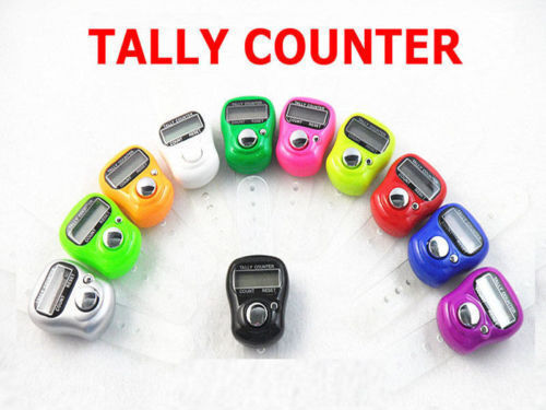 Digital Electronic Tally Counter - Dhikr / Tasbeeh- Tasbi -Tasbee - Foto 1 di 20