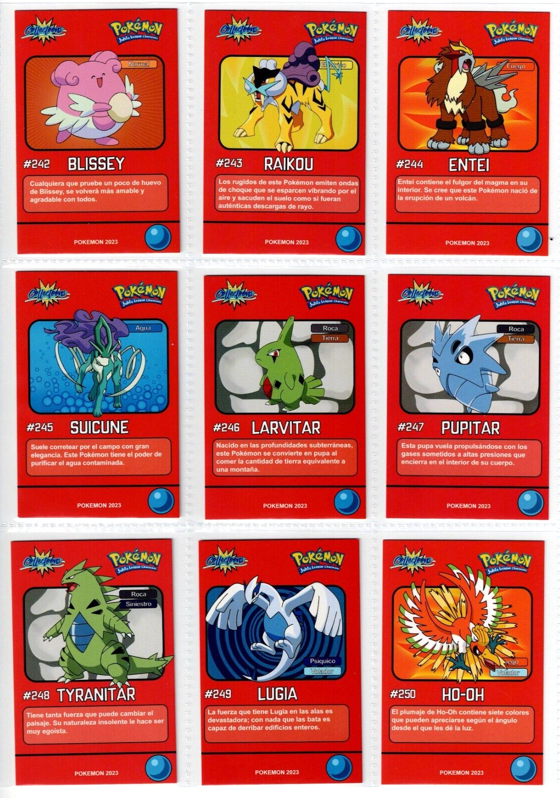 CARD POKEMON POKEDEX EC VOL. II #187 HOPIP 2023 Johto PERU South America