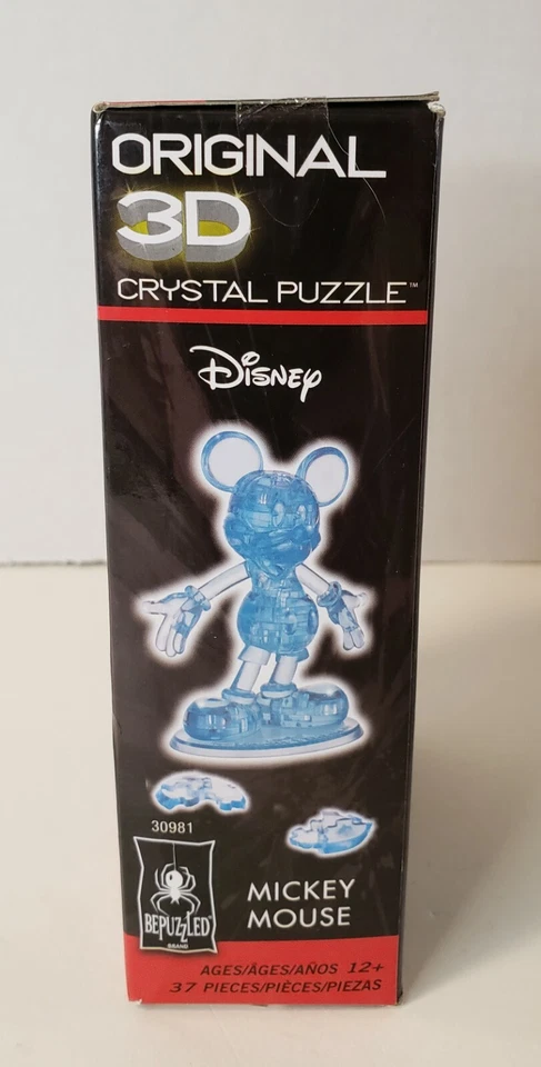Rompecabezas Cristal 3D Original Disney Mickey Mouse 37 Piezas Foto 4 de 4
