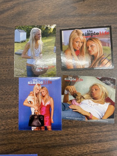 Set completo adesivi The Simple Life Vending 2004 Paris Hilton Nicole Ritchie - Foto 2 di 6