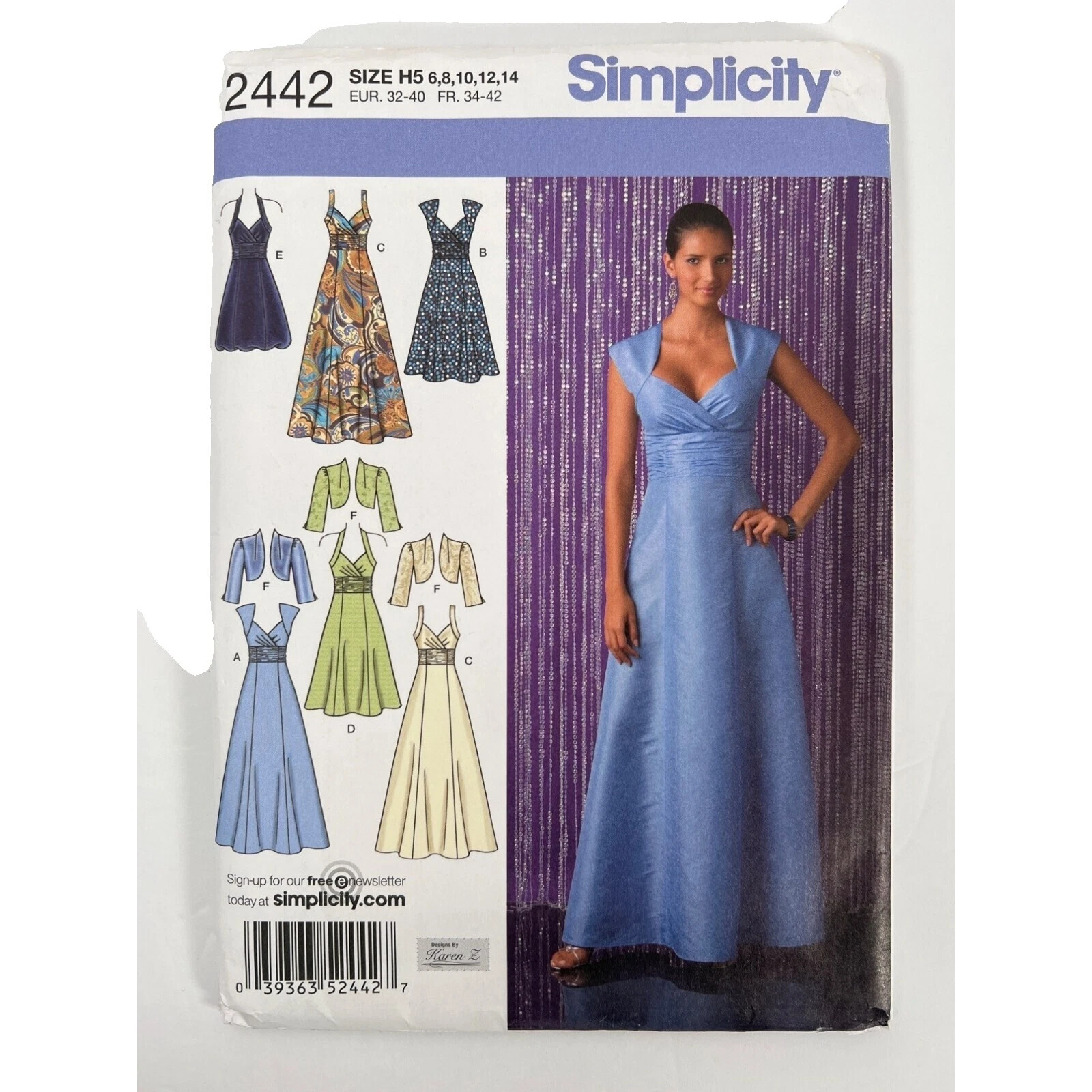Simplicity Wedding Dress Sewing Patterns