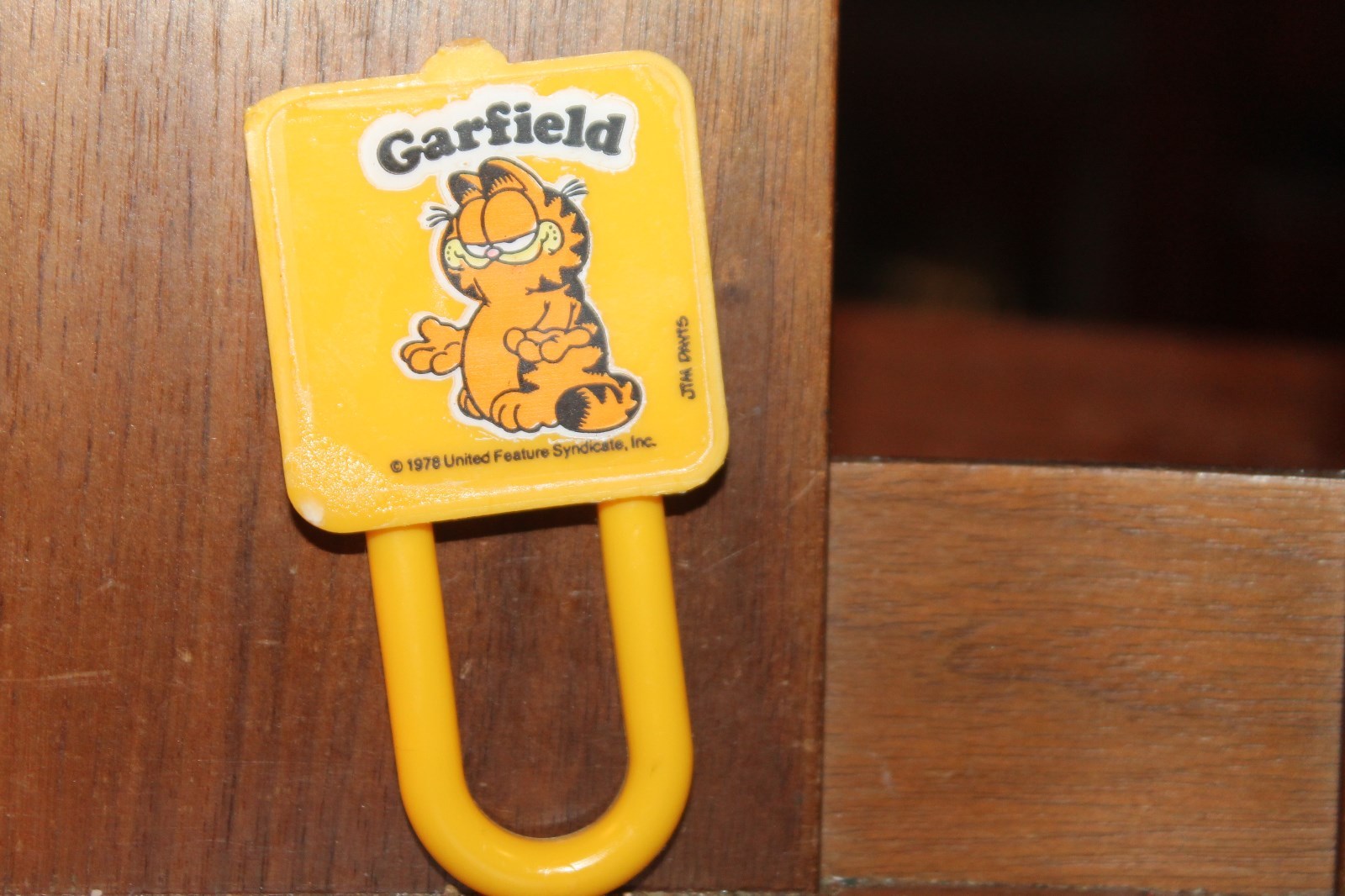 Vintage Garfield Plastic Lock 1978 Kellogg's Cereal Premium | eBay