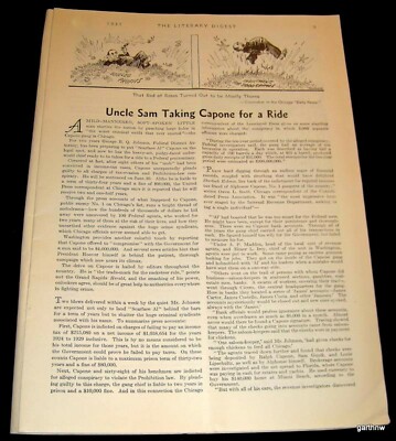 AL CAPONE 1931 CONVICTION DETAILS & STORY OF HOW HOOVER TEAM CORNERED HIM