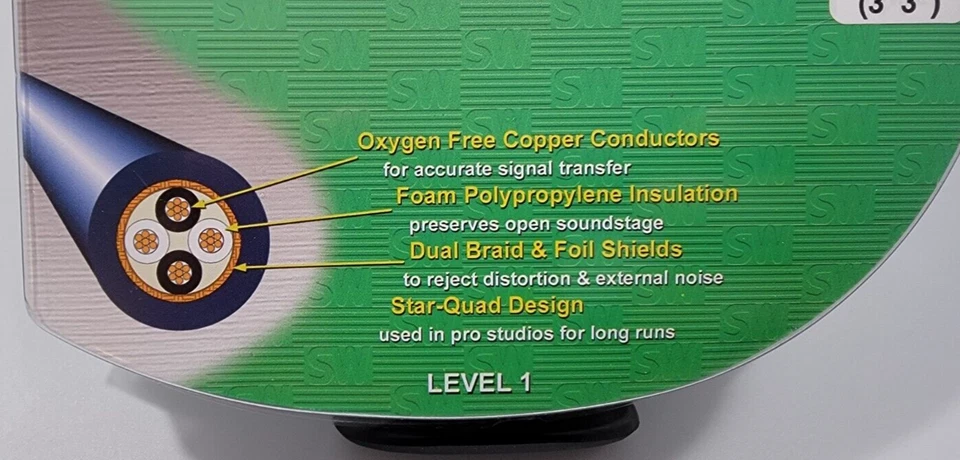 Straight Wire Musicable II Audio Interconnect Cable 1M Level 1 - Image 2 of 4