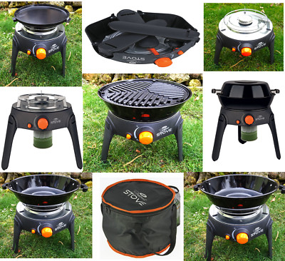 Kochstation Camping Outdoor Festival Gasgrill NGT Dynamic Stove BBQ