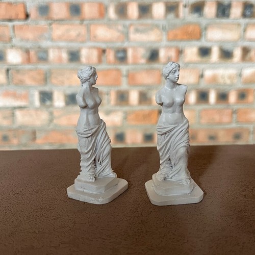 2PC 1/6 Scale Dollhouse Miniatures Vintage Accessories Sculpture Art Furniture - Picture 2 of 3