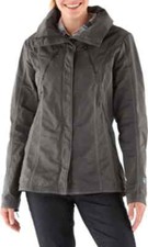 Nwot! Kuhl Women Lena Jacket White Size S, M, Carbon Hood Water Resistant