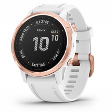 Garmin Fenix 3 Sapphire Rose Gold White Band Sport Running Multisport GPS  Watch for sale online | eBay
