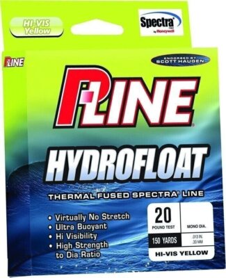 P-Line HYDRO150-20 Hydrofloat Float Line 150 Yd 20 lb Hi-Vis