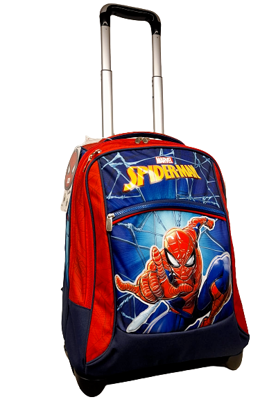Zaino Trolley Scuola Spiderman Deep Blue Seven Zainetto | Acquisti Online  su eBay