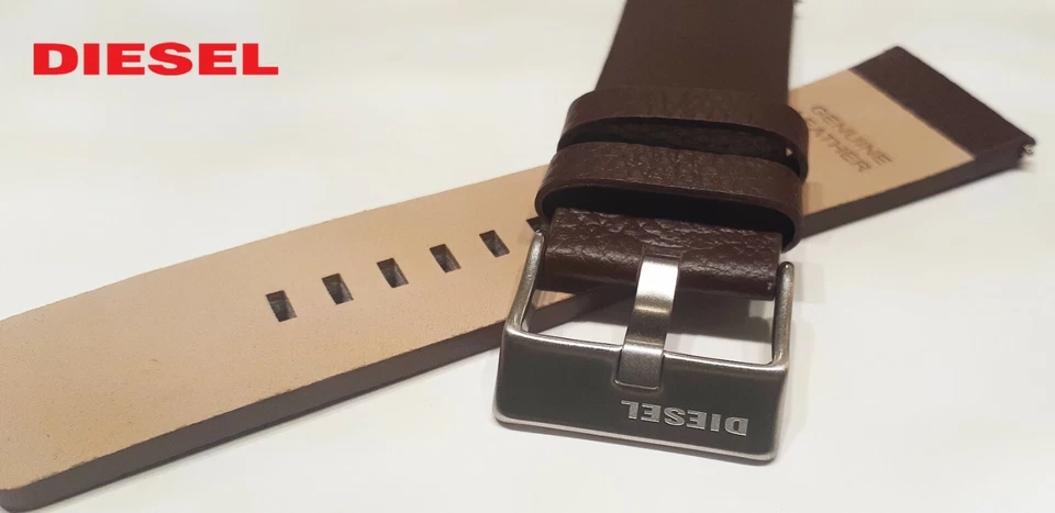 Оригинальный DIESEL часы ремень / группы темно-коричневый 26 мм DZ4280 DZ4281 DZ1206 DZ4290  - Изображение 2 из 4
