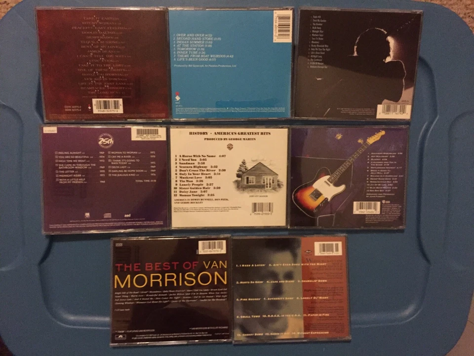 The Eagles Joe Walsh Joe Cocker John Fogerty Van Morrison America Lot Of 8 Discs - Image 2 of 2