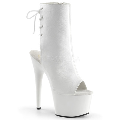 Pleaser High Heel Stiletto Peeptoe Plateau Stiefeletten Fetisch Adore 1018