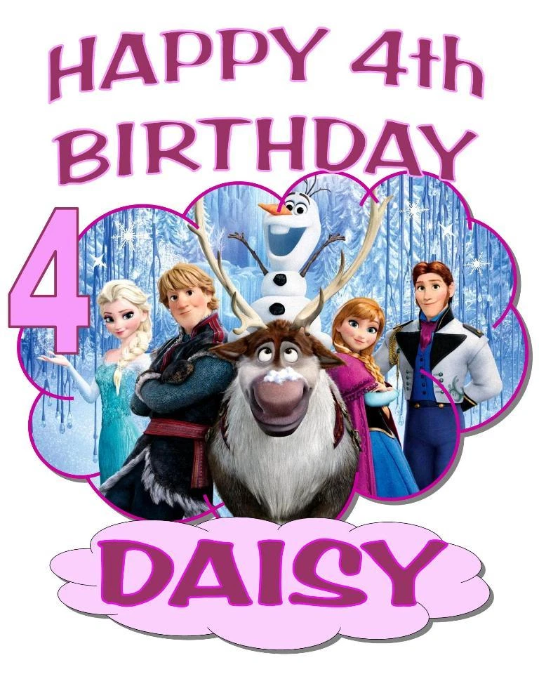 Happy Birthday Frozen Image