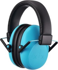 Kids Noise Cancelling Headphones, SNR 28dB Ear Normal, Black Blue